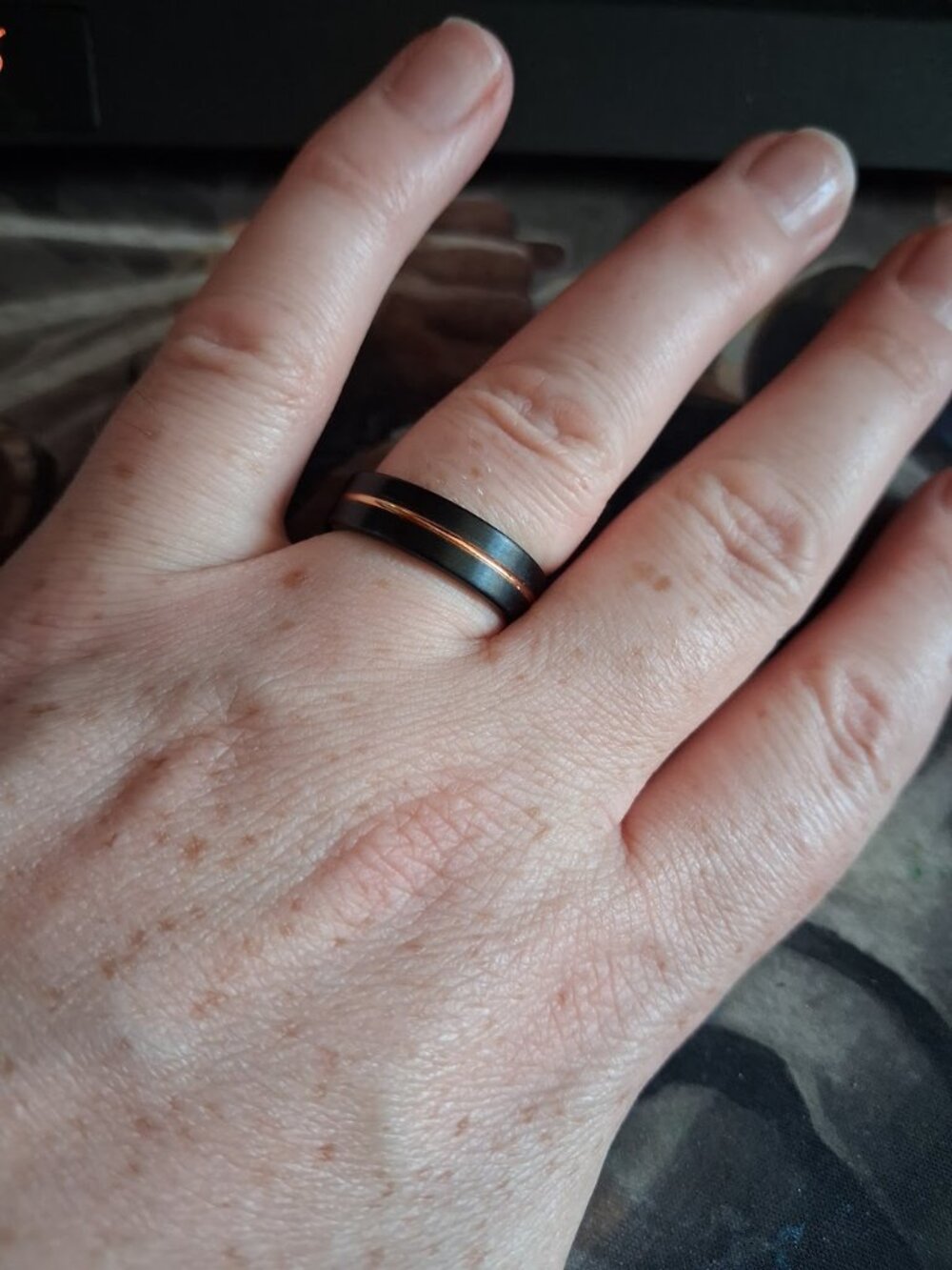 Tungsten unisex wedding band